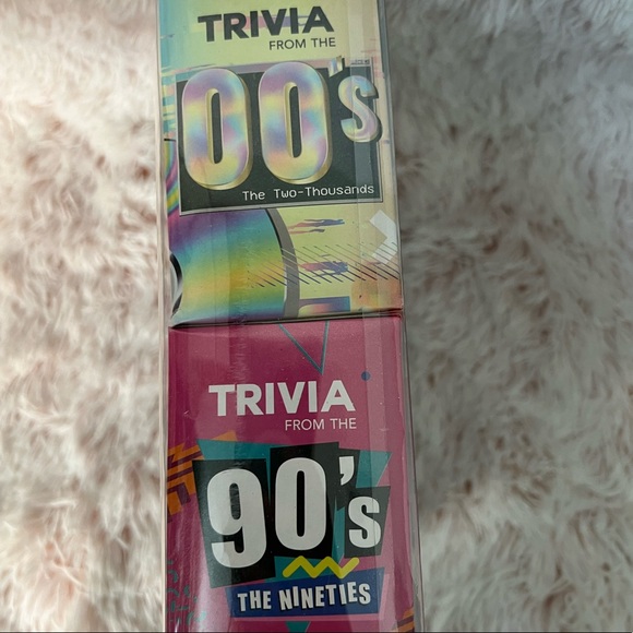 Trivia Card Game 80's 90's 00's 10's 4-in-1 Decades Trivia Fun 160 Cards NIB - Picture 3 of 5